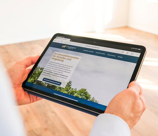 Immobilienmakler Dresden – Champions Immobilien Website